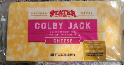 A Blend Of Colby And Monterey Jack Cheeses, Colby Jack