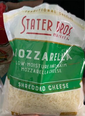 Mozzarella Low-Moisture Part-Skim Shredded Cheese, Mozzarella