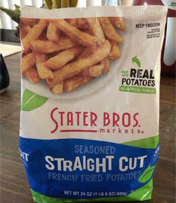 Seasoned Straight Cut French Fried Potatoes, Seasoned