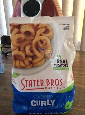 Seasoned Curly French Fried Potatoes, Seasoned