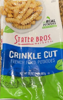 Crinkle Cut French Fried Potatoes, Crinkle Cut