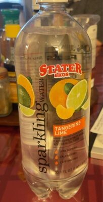 Tangerine Lime Flavored Sparkling Water Beverage, Tangerine Lime