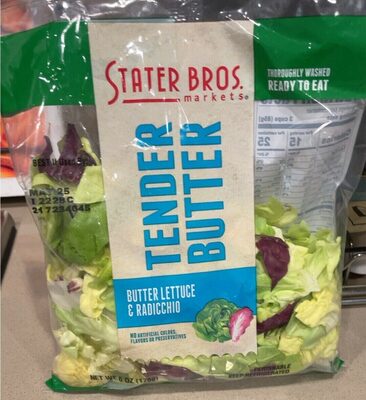 Tender Butter Lettuce & Radicchio, Tender Butter