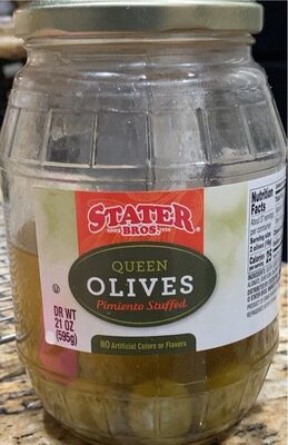 Pimiento Stuffed Queen Olives