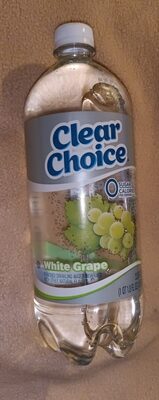 White Grape Flavored Sparkling Water Beverage, White Grape