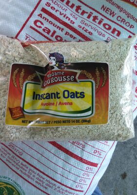 Madame Gougousse, Instant Oats
