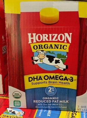 Organic 2% Reduced Fat Milk