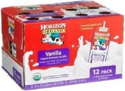Vanilla  Lowfat Milk, Vanilla
