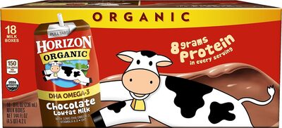 Chocolate Organic Lowfat Milk, Chocolate