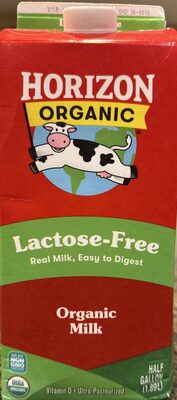Lactose-Free Vitamin D Organic Milk