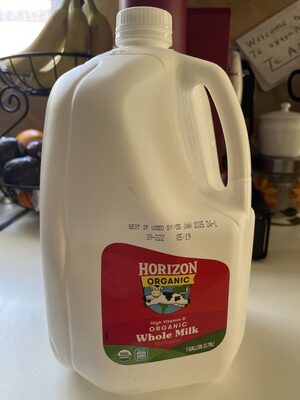 Organic High Vitamin D Whole Milk