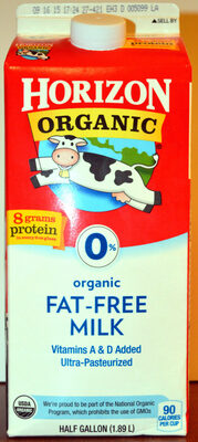 Organic Pasture-Raised Fat-Free Milk