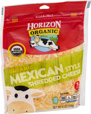 Mexican-Style Organic Shredded Cheese, Mexican-Style