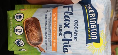 Organic Flax Chia Blend, Flax Chia