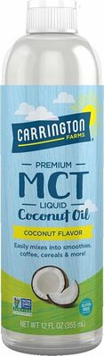 Premium Mct Liquid Coconut Oil, Coconut