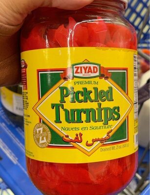 Premium Pickled Turnips