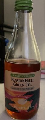 Unsweetened Passion Fruit Green Tea, Unsweetened