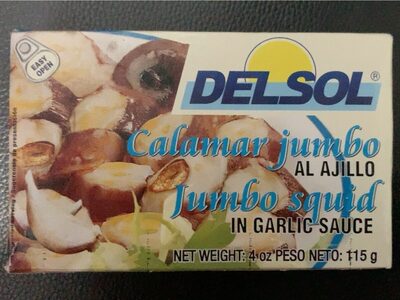 Garlic Sauce Jumbo Squid