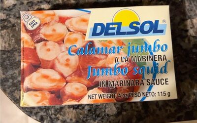 Marinara Sauce Jumbo Squid