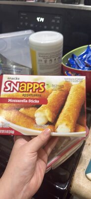 Snapps Mozzarella Sticks, 5 Oz