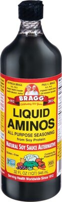 Liquid Aminos Soy Protein Seasoning, Liquid Aminos