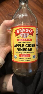 Organic Apple Cider Vinegar With The 'Mother'