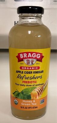 Honey & Green Tea Organic Apple Cider Vinegar Refreshers, Honey & Green Tea