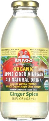 Ginger Lemon Honey Organic Apple Cider Vinegar Refreshers, Ginger Lemon Honey