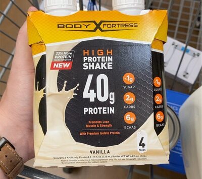 Vanilla High Protein Shake, Vanilla