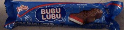 Marshmallow And Strawberry Flavored Gummy With Chocolate Flavored Coating Bubu Lubu, Marshmallow And Strawberry With Chocolate