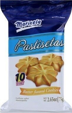 Butter Flavoured Pastisetas Cookies, Butter