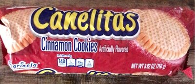 Cinnamon Canelitas Cookies, Cinnamon
