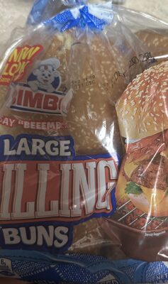 Bimbollos Hamburger Buns With Sesame Seed, Sesame Seed