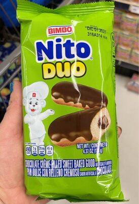 Chocolate Creme-Filled Sweet Baked Good Duo, Chocolate