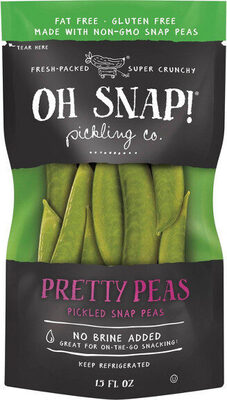 Pretty Peas Pickled Snap Peas, Pretty Peas
