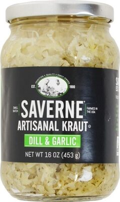 Saverne, Artisan Kraut, Dill & Garlic, Dill & Garlic