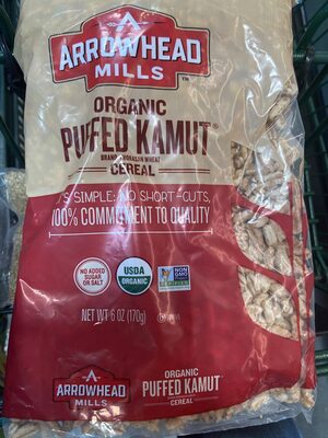Organic Puffed Kamut Cereal