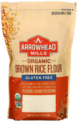 Organic Gluten Free Brown Rice Flour