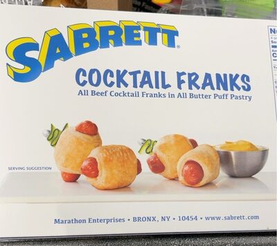 Sabrett Cocktail Franks, 24 Count, 12.5 Oz