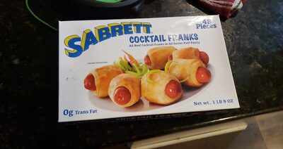Sabrett Cocktail Franks, 48 Count, 1 Lb 9 Oz