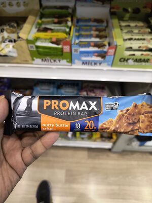 Nutty Butter Crisp Flavored Protein Bar, Nutty Butter Crisp