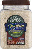 Organic White Texmati American-Style Basmati Rice