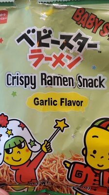 Garlic Flavor Crispy Ramen Snack, Garlic