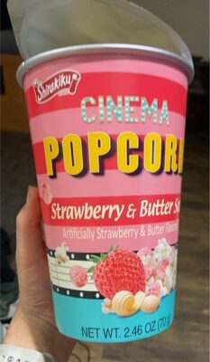 Strawberry & Butter Salt Cinema Popcorn, Strawberry & Butter Salt