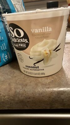 So Delicious Cultured Coconut 24oz Vanilla MWO