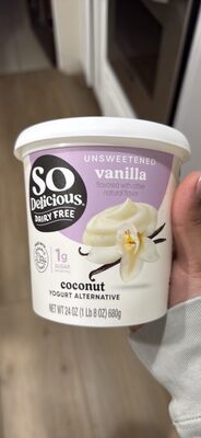 So Delicious Cultured Coconut 24oz Unsweetened Vanilla MWO