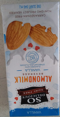 So Delicious Asep Almond 32oz Vanilla