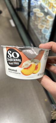 Peach Coconutmilk Yogurt Alternative, Peach