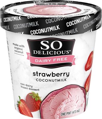 Strawberry Coconutmilk Non-Dairy Frozen Dessert, Strawberry