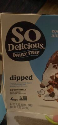 So Delicious Coconut Milk Coconut Almond Bar mini  12/4-pk/2.3oz